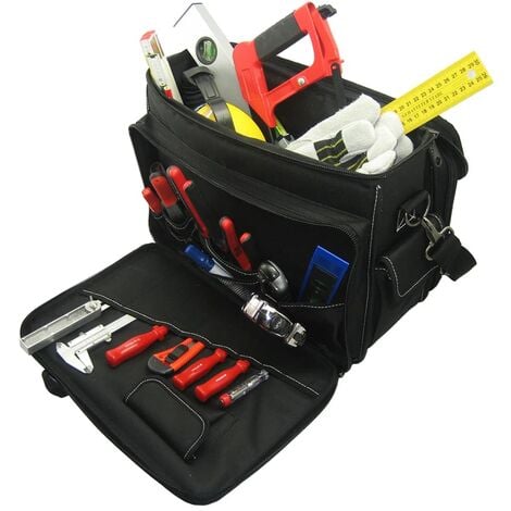 Facom Herramientas XL Grande Bolso Rojo Negro Toolbag Caja de herramientas 20"