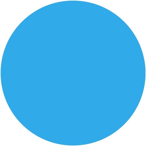 Cubierta de piscina PE azul 356 cm vidaXL