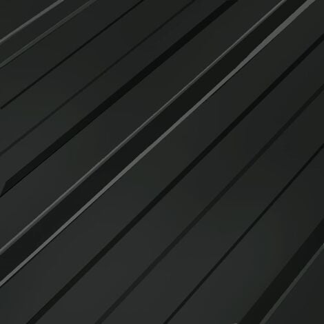 Panel para tejado 12 unidades acero galvanizado gris antracita vidaXL