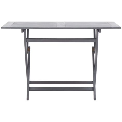 Mesa plegable de jardín madera maciza de acacia 120x70x75 cm vidaXL