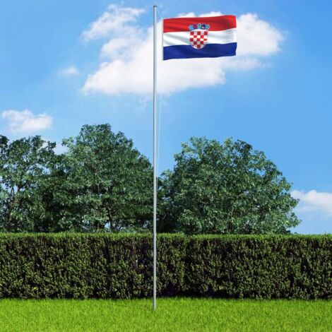 Bandera de Croacia 90x150 cm vidaXL