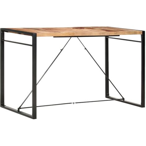 Mesa de bar madera maciza de acacia 180x90x110 cm vidaXL