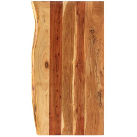 Encimera para armario tocador madera maciza acacia 100x52x3,8cm vidaXL