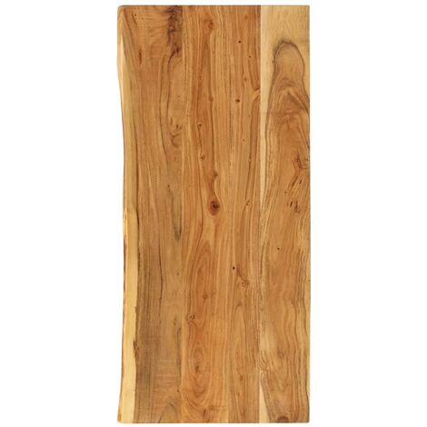 Encimera para armario tocador madera maciza acacia 140x52x2,5cm vidaXL
