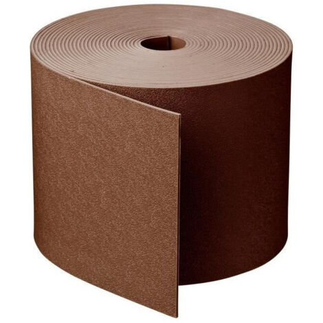 NATURE Bordure de jardin en polypropylene - Epaisseur 3 mm - H 15 cm x 10 m - Beige taupe