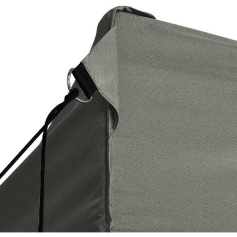 Carpa plegable profesional acero gris antracita 3x4 m vidaXL