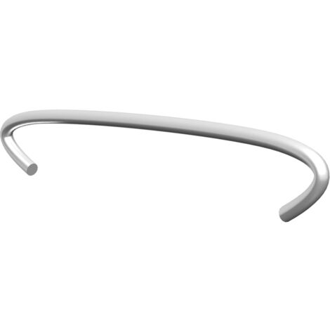 Ganchos de gaviones 100 unidades acero galvanizado 10 cm vidaXL