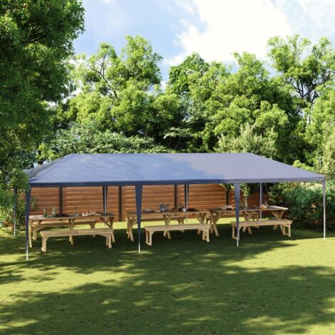 Carpa para fiestas azul 4x9 m vidaXL