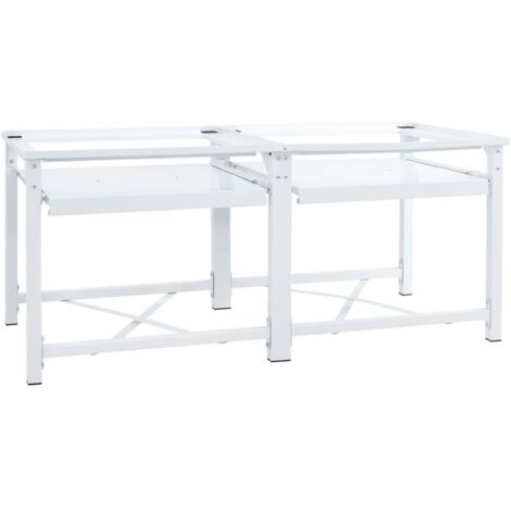  Pedestal para Lavadora  Acero vidaXL