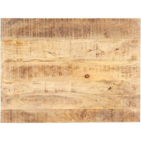 Superficie de mesa madera maciza de mango 15-16 mm 80x70 cm vidaXL