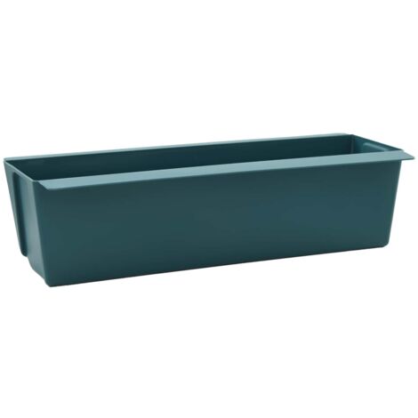 Cajas de flores para palets Euro 24 pcs Verde vidaXL