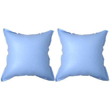 2 Piezas - Azul com-four Color Azul Oscuro Juego de 2 Cojines hinchables para el Cuello 