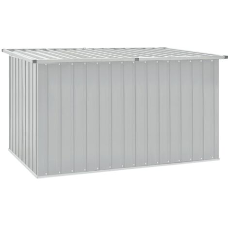 Caja de almacenaje para jardín gris 171x99x93 cm vidaXL