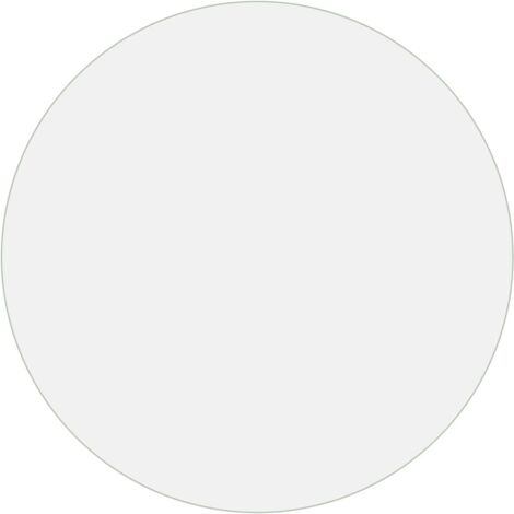 Protector de mesa PVC mate Ø 100 cm 1,6 mm vidaXL
