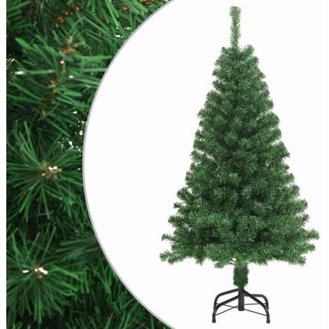 Árbol de Navidad artificial con ramas gruesas PVC verde 150 cm vidaXL