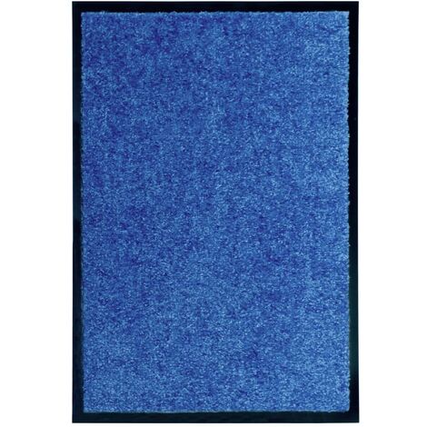 Felpudo lavable azul 40x60 cm vidaXL