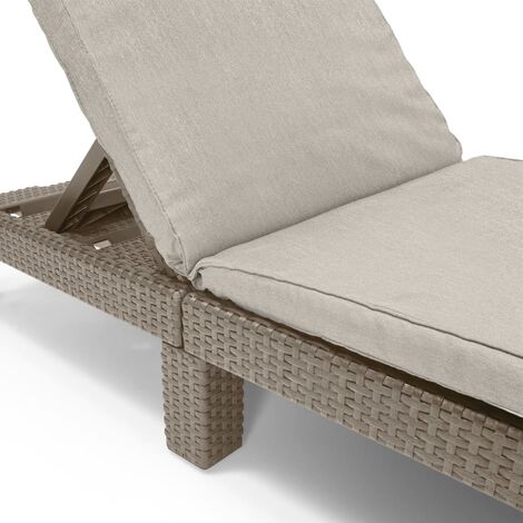 Allibert Tumbona Daytona color capuchino 221623 - Marrón