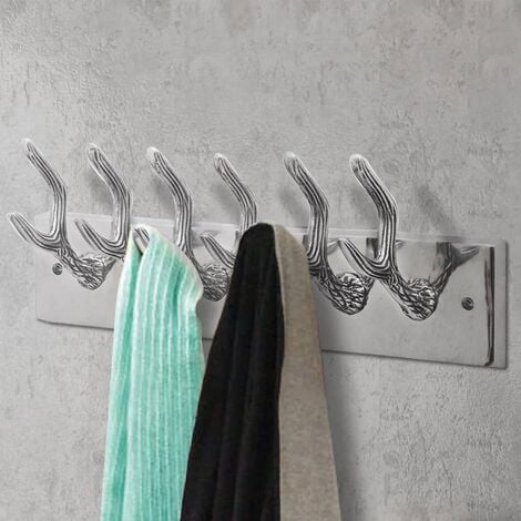 Relaxdays Tendedero de Pared, Cuerda de 8 m, Extensible, 27 x 95 x 60 cm,  Colgador para Secar Ropa, Aluminio, Plateado : : Hogar y cocina