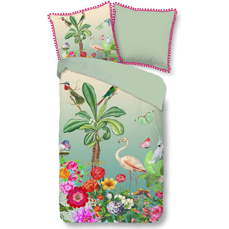 Happiness Funda de edredón BOTANICA 135x200 cm - Multicolor