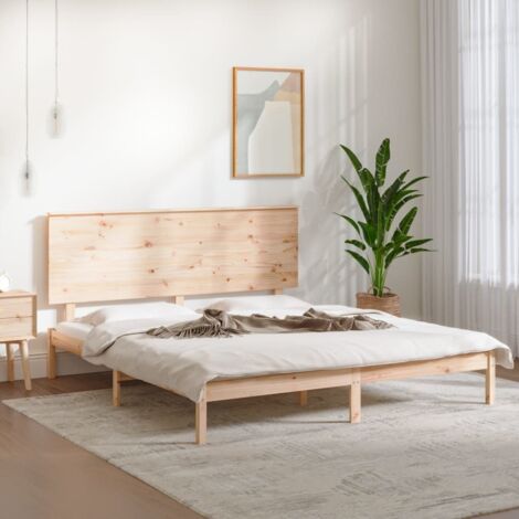Puente de jardín madera maciza de abeto gris 140x60x56 cm vidaXL