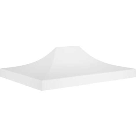 Techo de carpa para celebraciones blanco 4,5x3 m 270 g/m² vidaXL