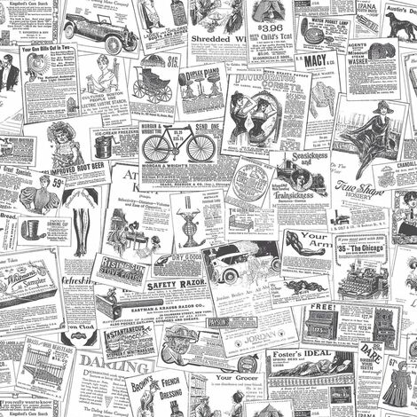 Homestyle Papel pintado Papers negro y blanco Noordwand