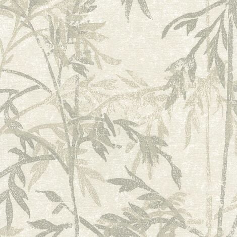 Papel pintado Bamboo beige Noordwand - Beige