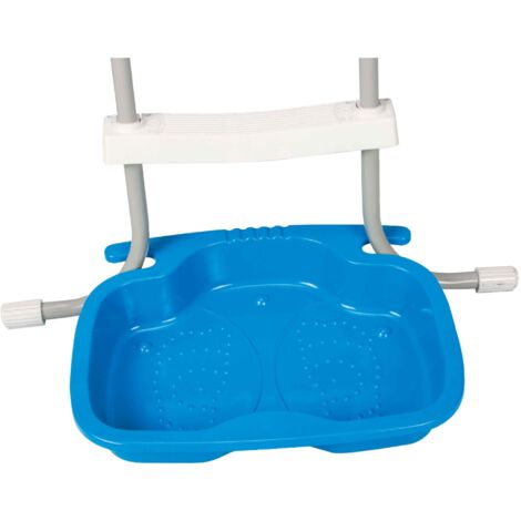 Limpiapiés para piscina antideslizante 56x46x9 cm