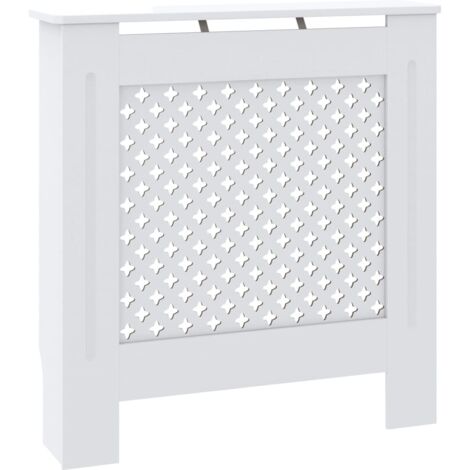 Cubierta para radiador MDF blanco 78 cm vidaXL