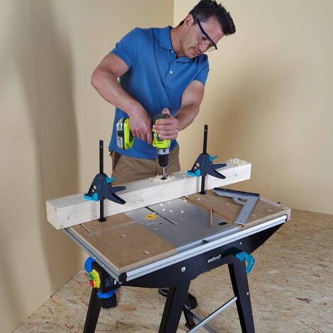 Banco de trabajo Master Cut 1500 94x64x86,5 cm 6906000 wolfcraft