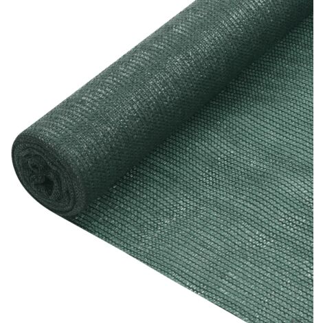 Red de privacidad HDPE verde 2x25 m 75 g/m² vidaXL