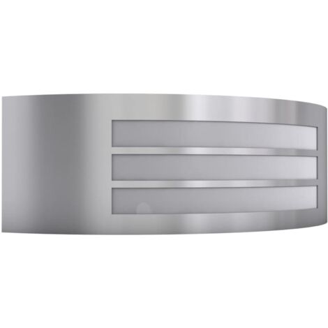 Lámpara de pared de exterior acero inoxidable vidaXL