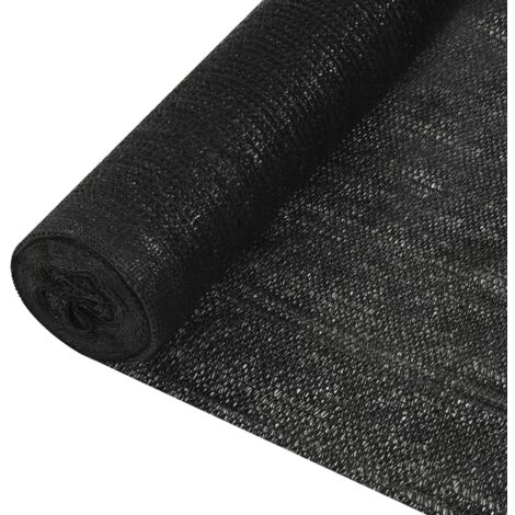 Red de privacidad HDPE negro 1,8x50 m 150 g/m² vidaXL