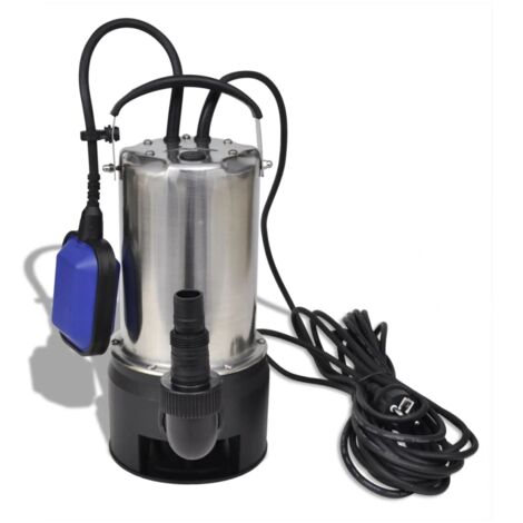 Bomba sumergible de agua sucia 1100 W 16500 L/h vidaXL