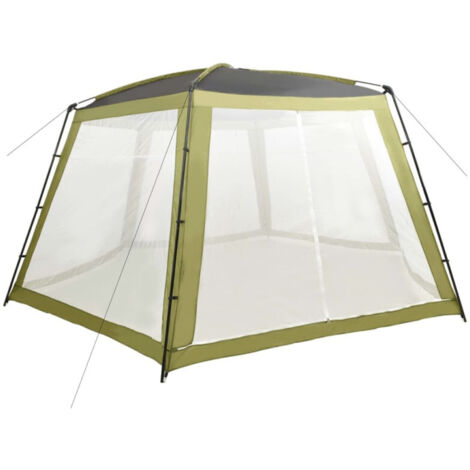 Carpa para piscina de tela verde 660x580x250 cm vidaXL