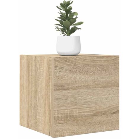 Mueble de salón de pared roble Sonoma 30,5x30x30 cm vidaXL (1/5)