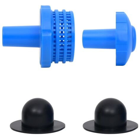 Juego de coladores sobre el suelo 30 mm vidaXL