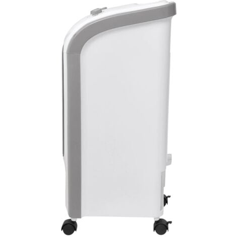 Enfriador de aire portátil 80 W 4 L 270 m³/h 25x26x56 cm vidaXL