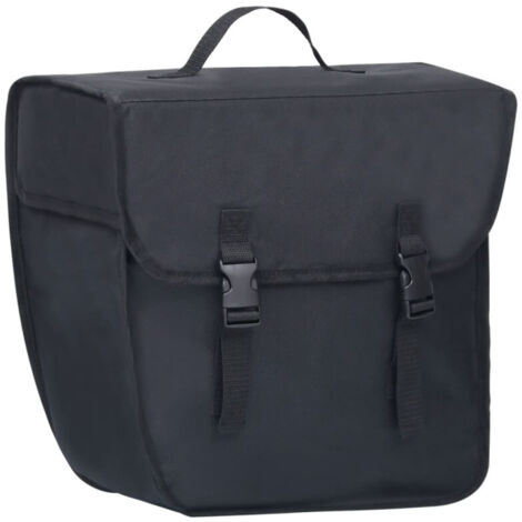 Bolsa para bicicleta alforja impermeable 21 L negra vidaXL