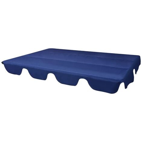 vidaXL Dosel de Reemplazo para Columpio de Jardín 226x186 cm Azul - Azul