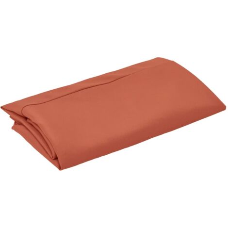 Tela de repuesto para sombrilla voladiza terracota 350 cm vidaXL