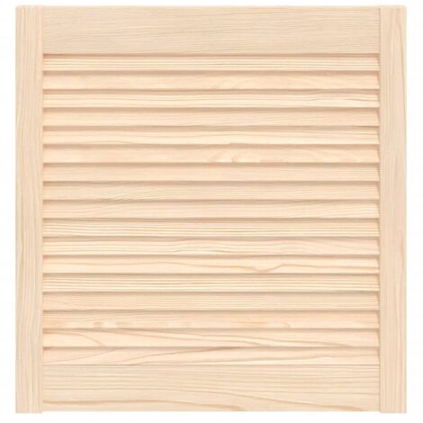 Puerta de armario de lamas madera de pino maciza 61,5x59,4 cm vidaXL
