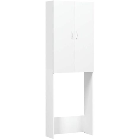 Armario de lavadora blanco 64x25,5x190 cm vidaXL