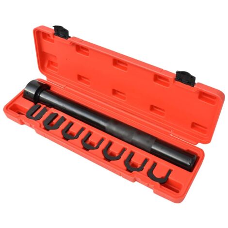 Juego instalador/extractor de barra interna 8 piezas vidaXL