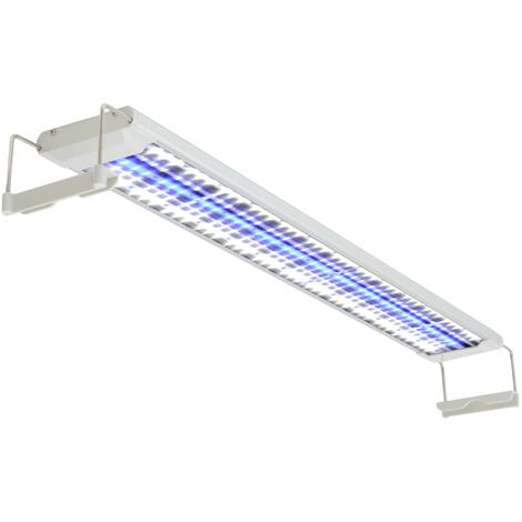 Lámpara LED para acuario aluminio IP67 80-90 cm vidaXL