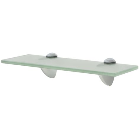 Estante flotante de cristal 30x10 cm 8 mm vidaXL