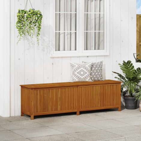 Caja ordenada para jardín 200x50x58 cm Madeira Acacia Misa