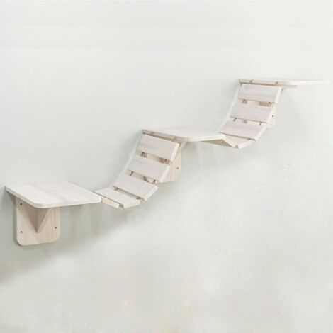 Escalera para gatos de pared blanco 150x30 cm TRIXIE