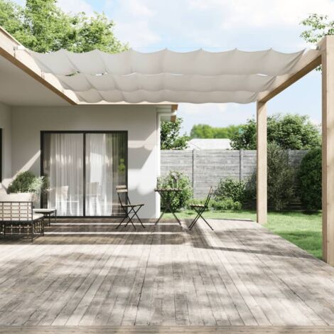 Toldo vertical blanco 140x420 cm tela oxford vidaXL