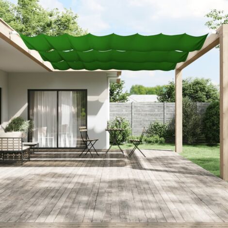 Toldo vertical verde claro 140x420 cm tela oxford vidaXL (1/5)
